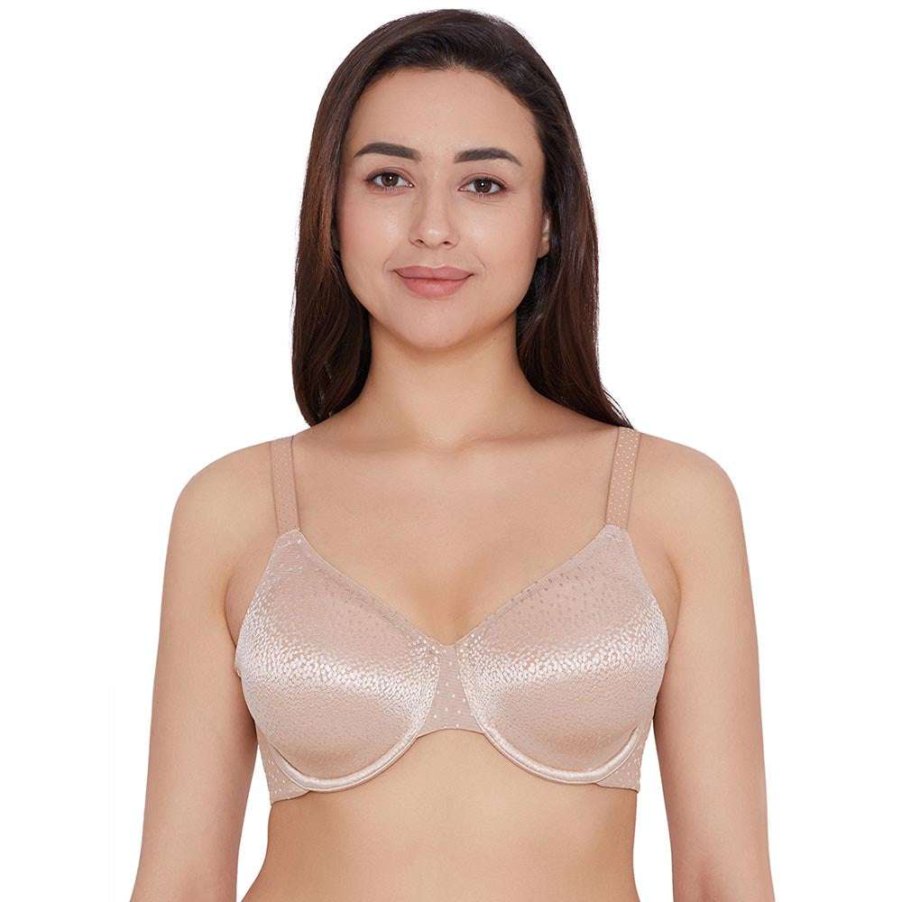 Buy Back Appeal Non Padded Wired Full Cup Everyday Wear Plus Size  Comfortable Full Support Bra - Brown Online