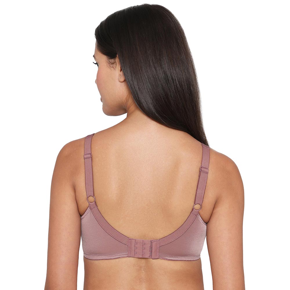 Pixie 2.0 Non Padded Non-Wired Full Cup Everyday Wear Plus Size Full Support Minimizer Bra - Brown