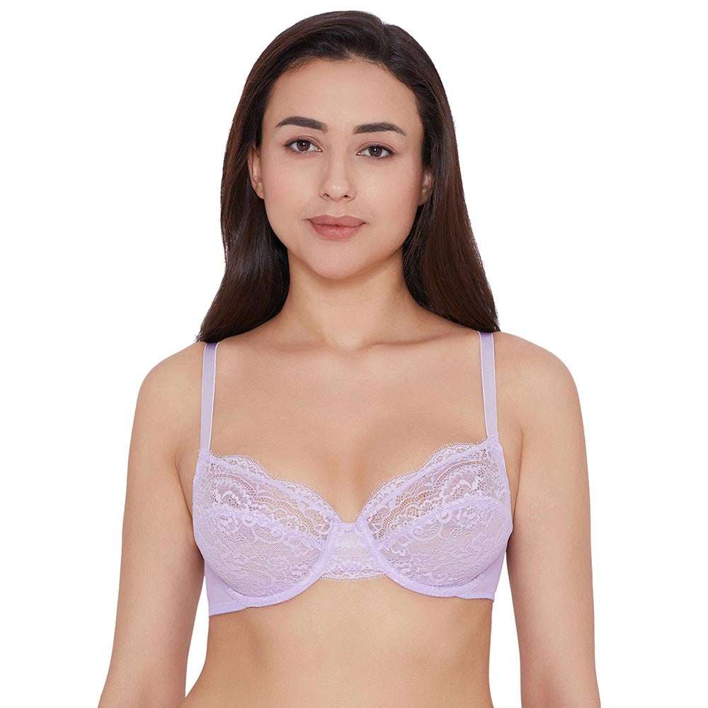 Essential Lace Non Padded Wired Full Cup Bridal Wear Lace Bra Full Sup