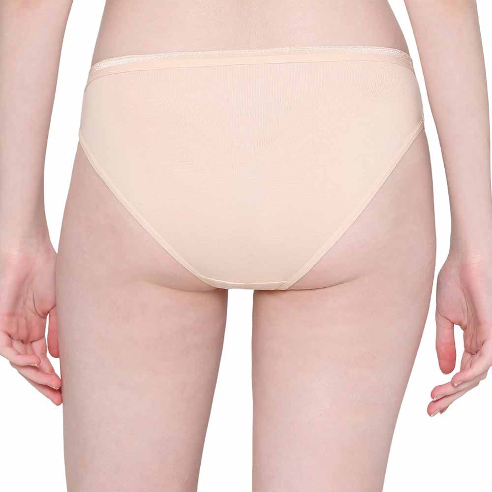 Cotton Low Waist Medium Coverage Everyday Wear Pack of 3  Bikini Panty