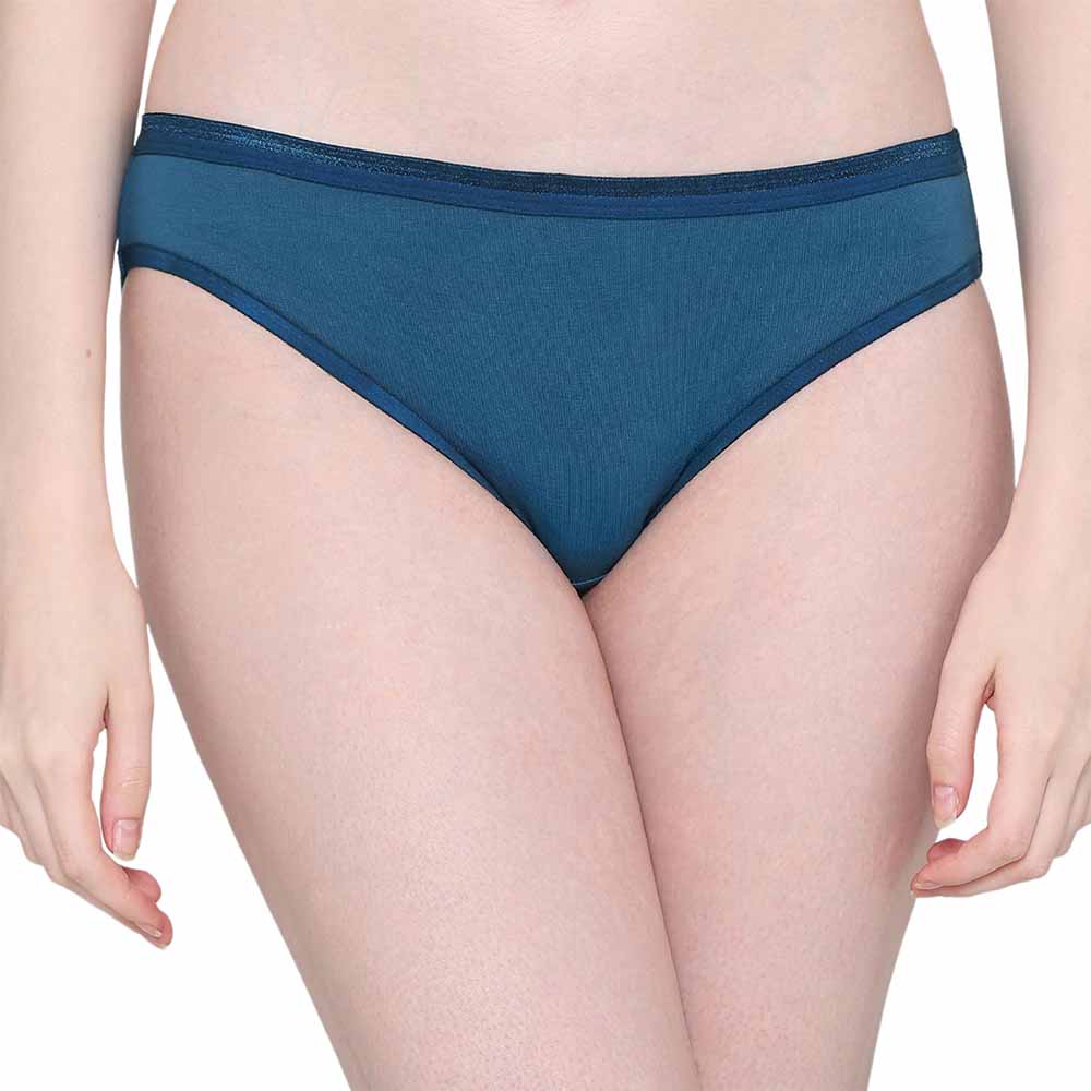 Cotton Low Waist Medium Coverage Everyday Wear Pack of 3  Bikini Panty