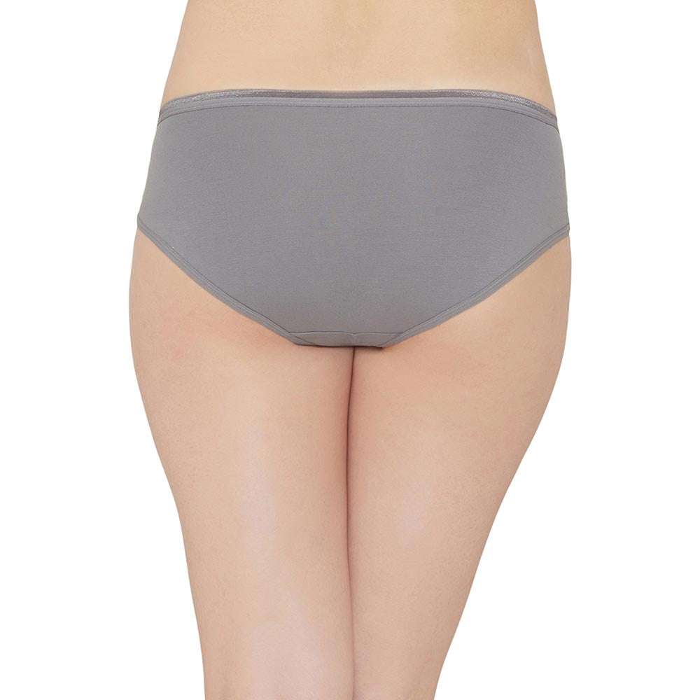 Cotton Mid Waist Medium Coverage Everyday Wear Pack of 3  Hipster Panty