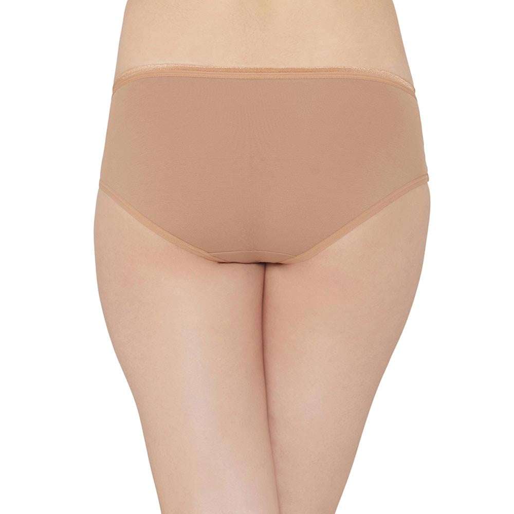 Cotton Mid Waist Medium Coverage Everyday Wear Pack of 3  Hipster Panty