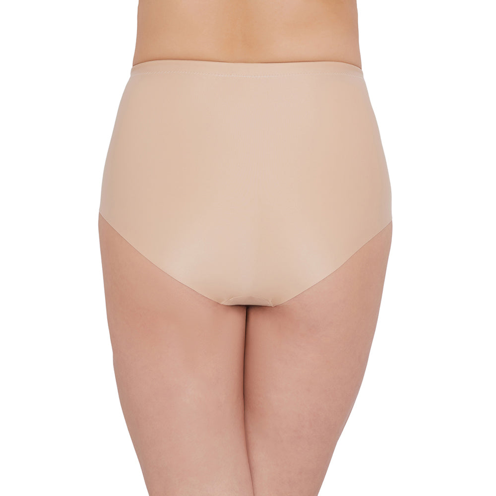 Girdle Collection Full Coverage Firm Control Seamless Shaping Brief - Beige