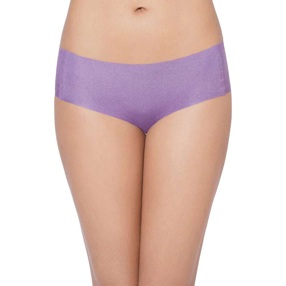 Gococi Mid Waist Full Coverage Everyday Wear Hipster Panty - Purple