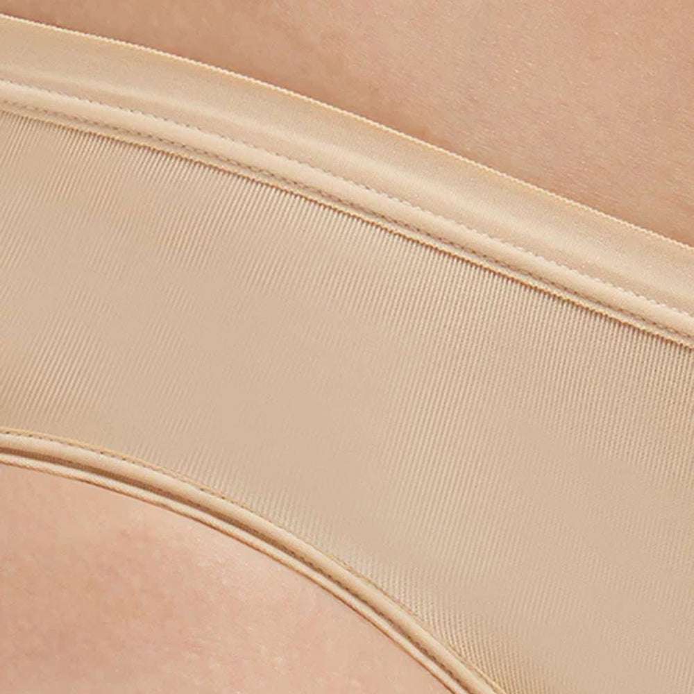 Hygieni Mid Waist Full Coverage Night Wear High Absorbency Period Panty - Beige