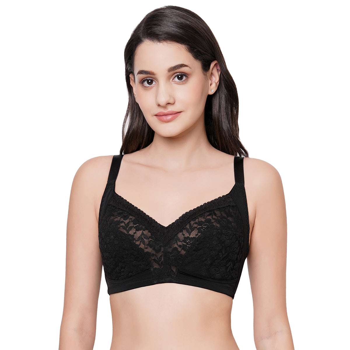 Buy Wacoal Awareness Non-Padded Non-Wired Full Coverage Full Support  Everyday Comfort Bra - Beige online