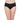 Hygieni Mid Waist Full Coverage Day Wear High Absorbency Period Panty - Black