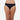 B-Smooth Low Waist Medium Coverage Everyday Wear Seamless Bikini Panty - Black
