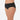 Forma Mid Waist Medium Coverage Everyday Wear Hipster Panty - Black