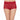 Halo Lace  High Waist Full Coverage Everyday Wear Lace Panty - Red