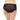 Feel Free Mid Waist  Full Coverage Everyday Wear Boy Leg Panty - Black