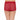 Halo Lace  High Waist Full Coverage Everyday Wear Lace Panty - Red