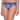 Embrace Lace Low Waist Medium Coverage Bridal Wear Lace Bikini Panty - Dark Blue
