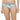 Embrace Lace Low Waist Medium Coverage Bridal Wear Lace Bikini Panty - Aqua
