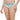 Embrace Lace Low Waist Medium Coverage Bridal Wear Lace Bikini Panty - Aqua