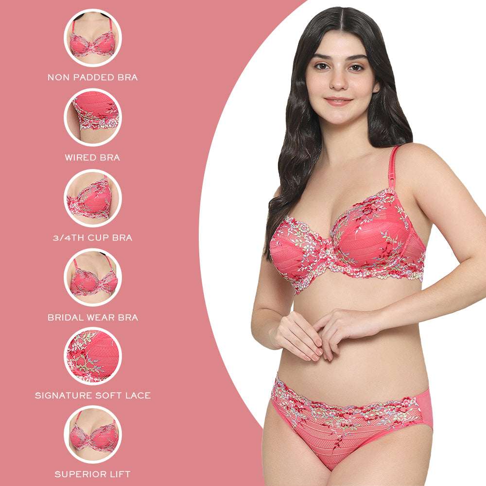 bra panty set size