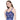 Embrace Lace  Non Padded  Non Wired Bridal Wear Short Lace Babydoll Chemise - Blue