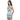 Embrace Lace  Non Padded  Non Wired Bridal Wear Short Lace Babydoll Chemise - Aqua