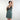 Wacoal Women’s Modern AffairPlunge Neck Floral Lace Bridal Wear Babydoll Chemsie Green