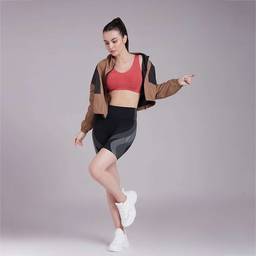 B-Smooth Padded Non-wired Full Cup Everyday Wear Full coverage Bralette - Red