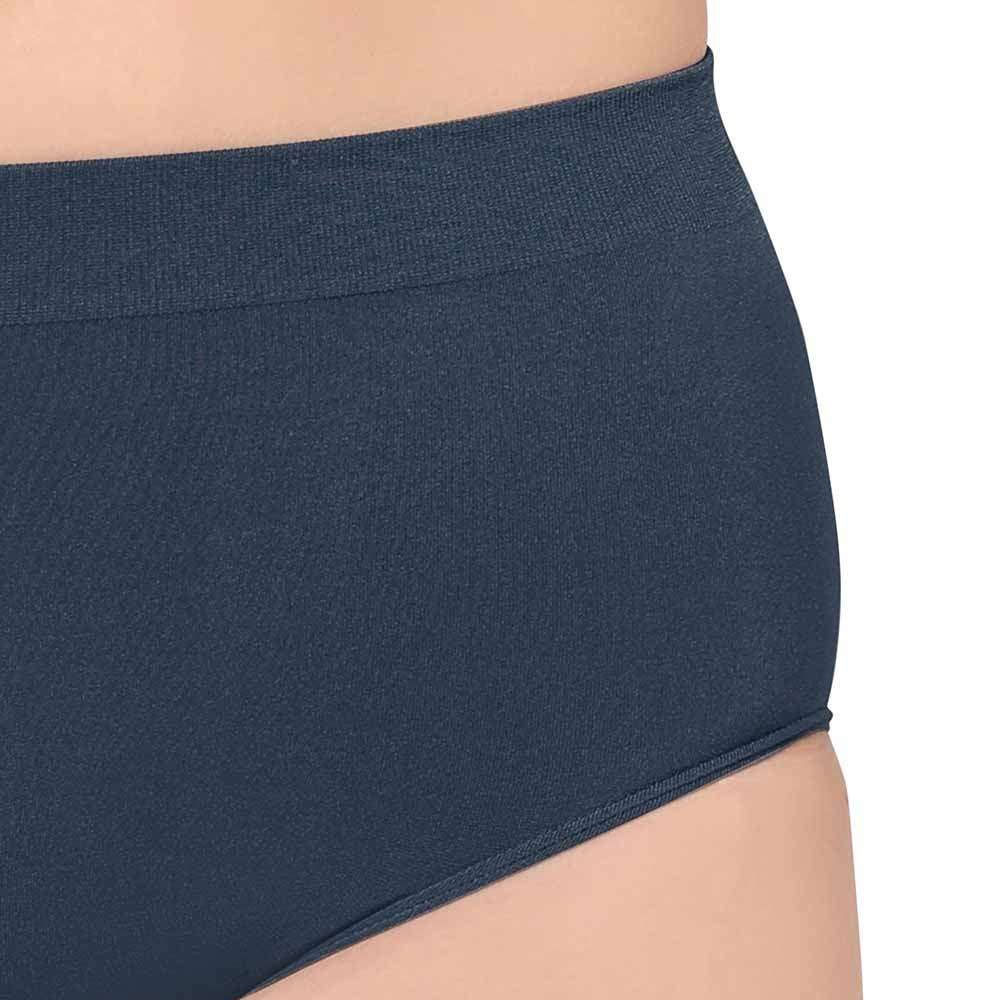 B-Smooth High Waist Full Coverage Everyday Wear Brief Panty - Dark Navy