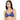 How Perfect Padded Non-wired 3/4th Cup Medium Coverage Seamless T-Shirt Bra -Blue