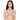 Embrace Lace Non Padded Non Wired 3/4th Cup Bridal Wear Medium coverage Lace Bralette - Pink