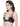Embrace Lace Non Padded Non Wired 3/4th Cup Bridal Wear Medium coverage Lace Bralette - Black