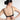 Embrace Lace Non Padded Non Wired 3/4th Cup Bridal Wear Medium coverage Lace Bralette - Black