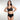 Back Appeal Non Padded Non-Wired Full Cup Everyday Wear Plus Size Seamless Full Support Bra - Black