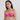 Embrace Lace Contour Padded Wired 3/4th Cup Everyday Wear Medium coverage T-Shirt Bra-Dark Pink