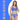 Retro Chic Non Padded Wired Full Coverage Full Support Everyday Comfort Bra - Blue