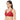 Retro Chic Non Padded Wired Full Coverage Full Support Everyday Comfort Bra - Red
