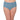 At Ease Mid Waist Medium Coverage Everyday Wear Hipster Panty - Blue