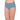 At Ease Mid Waist Medium Coverage Everyday Wear Hipster Panty - Blue