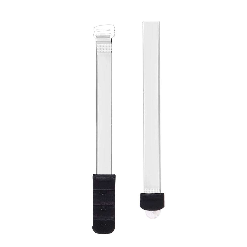 Transparent Low-Back Converter Lightweight Adjustable Skin Friendly Hook & Eye Transparent Straps