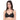BASICS Bliss Padded Non-wired 3/4th Cup Everyday Wear Lace T-shirt Bra - Black