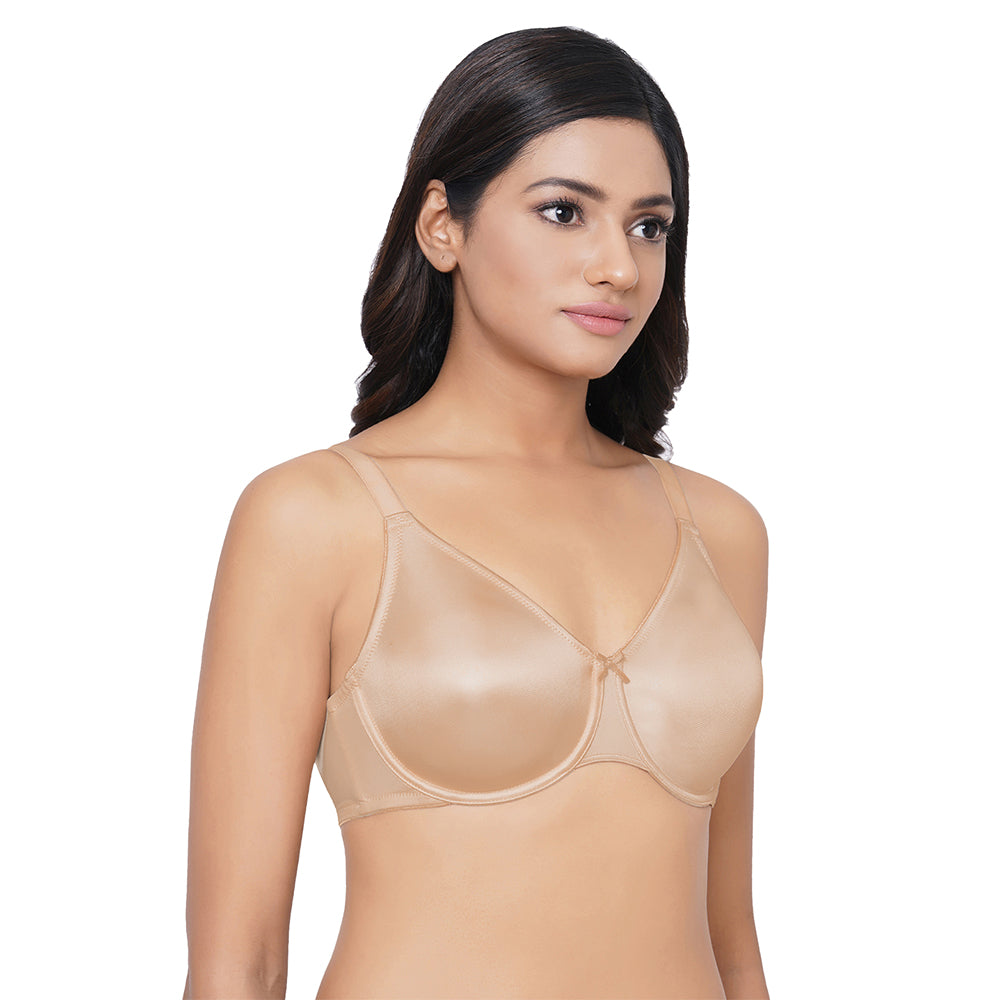Pixie 2.0 Non Padded Wired Full Cup Everyday Wear Plus Size Full Support Minimizer Bra - Beige