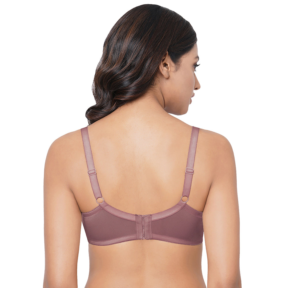 Pixie 2.0 Non Padded Wired Full Cup Everyday Wear Plus Size Full Support Minimizer Bra - Brown