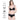 Balconette Padded Wired Demi Cup Everyday Wear Bra - Black