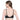 Balconette Padded Wired Demi Cup Everyday Wear Bra - Black