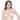 Playful Love Padded Wired Demi Cup Plunge Neck  Party Wear Level 3 Push-up Bra - Beige