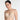Basic Mold Padded Wired Half Cup Everyday Wear Strapless Multiway Bra-Beige