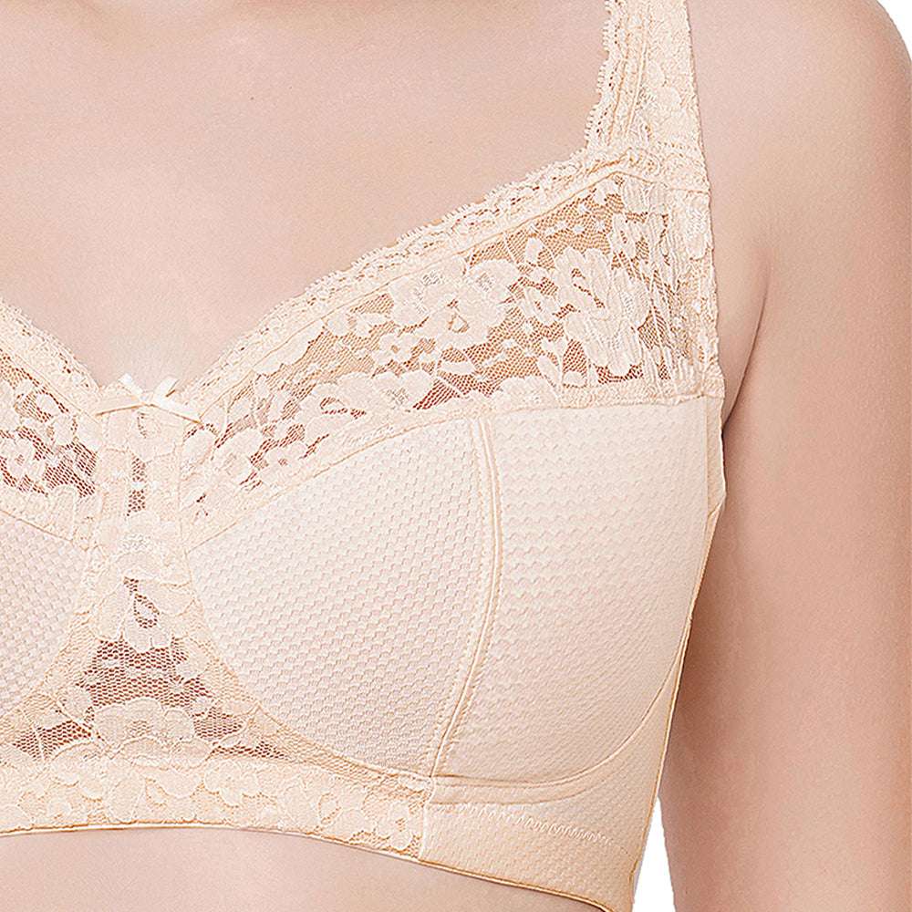 Charming Illusion Non Padded  Non Wired Full Cup Plus Size Full Support Pack of 2 Minimizer Bra