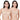 Grace  Non Padded Non-Wired Full Cup Soft Lace Plus Size Pack of 2 Full Support Bra