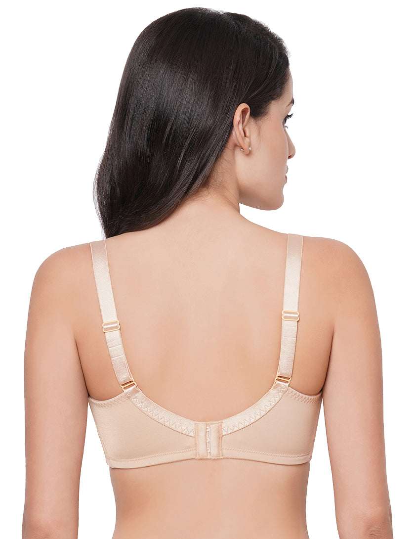 Grace  Non Padded Non-Wired Full Cup Soft Lace Plus Size Pack of 2 Full Support Bra