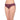 Essential Lace Low Waist Low Coverage Bridal Wear Lace Bikini Panty - Wine