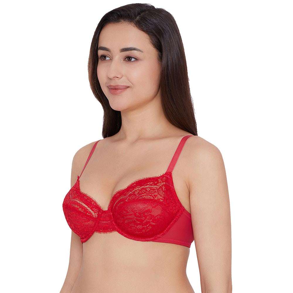 Lace bralette red shop
