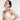 Evy Lace Padded Wired 3/4th Coverage Lacy Bralette Bra - Beige